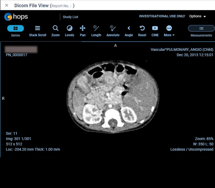 radiology reporting